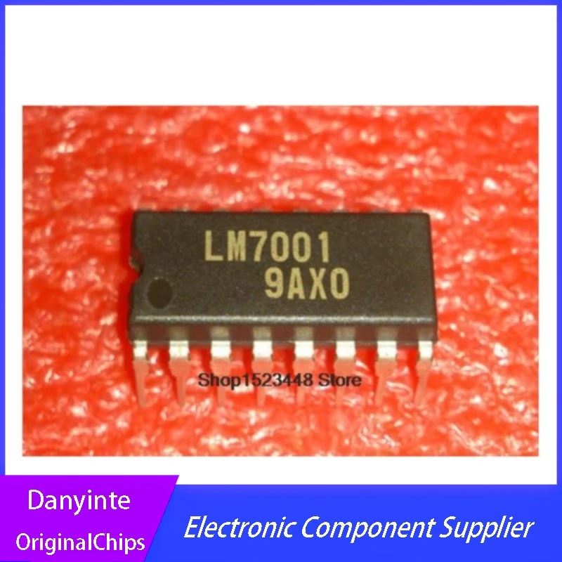 New  50Pcs/lot  original    LM7001J    LM7001   DIP-16