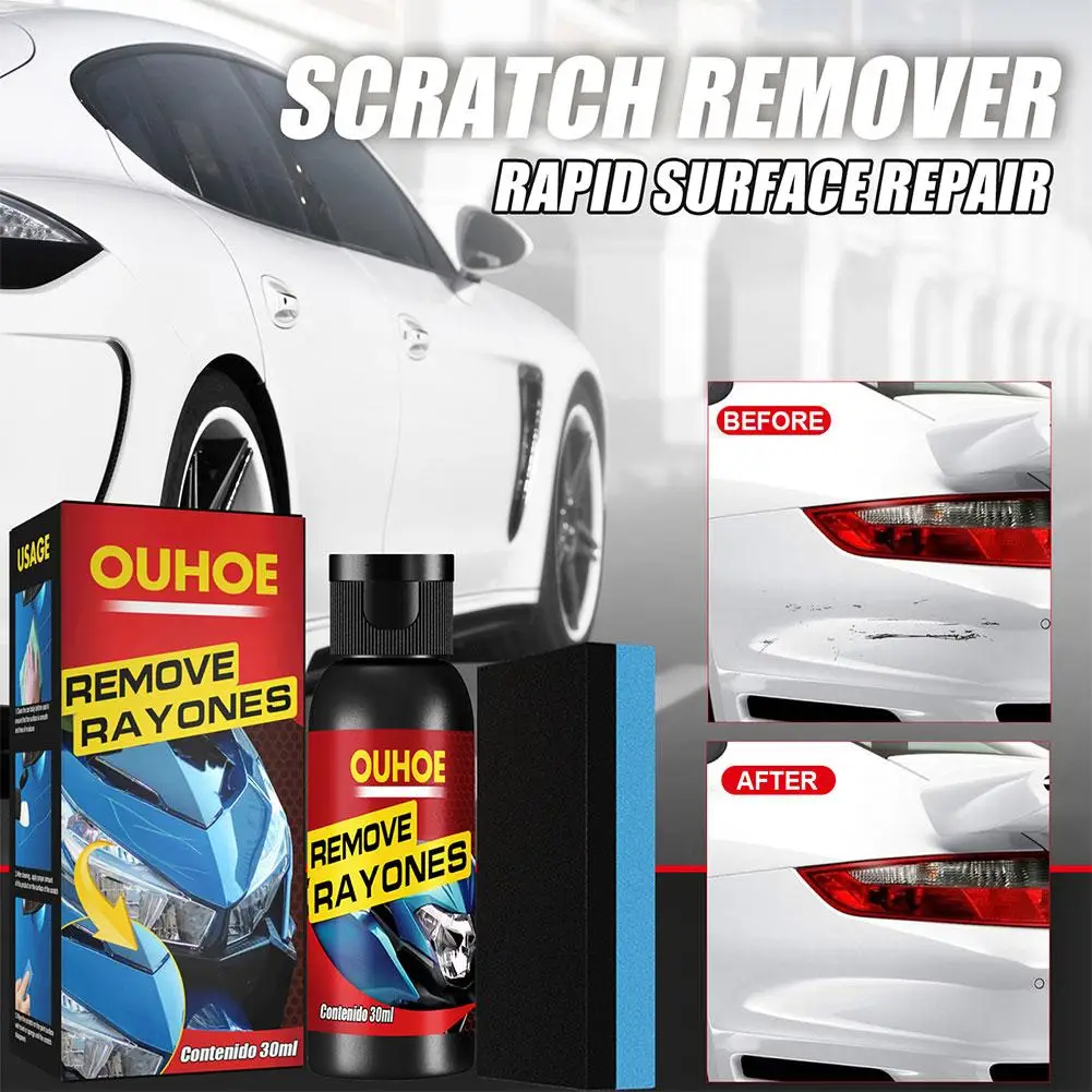 

Car Scratch Repair Agent Auto Polishing Grinding Wax Scratch Paint Care Household Car Accessories for Swirl Remover L9V5