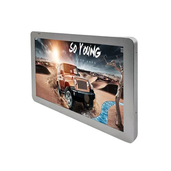 19 inch 21.5  Android Back Mount LCD Bus Display  Digital Advertising Monitor Video Screen for advertising in bus