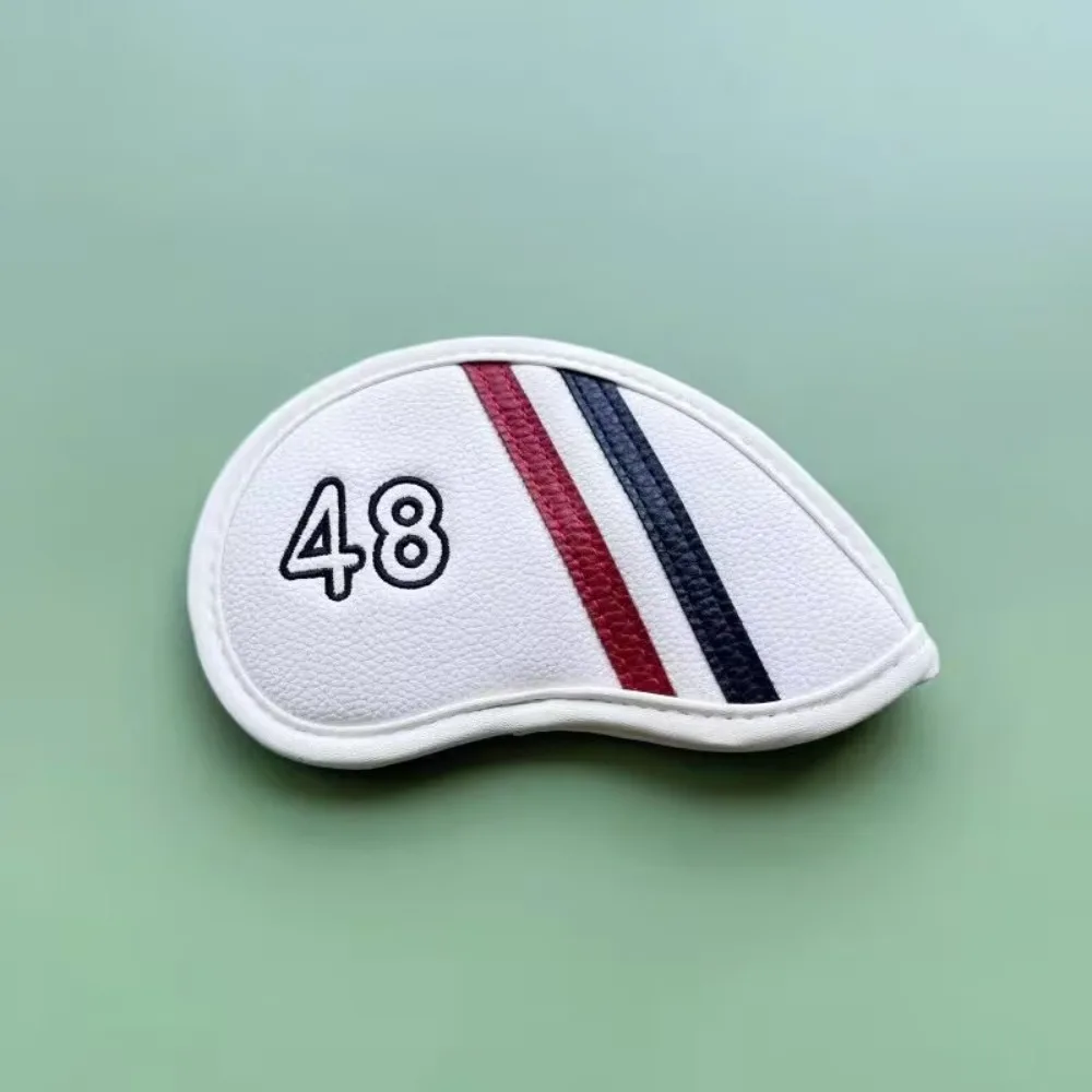 PU Leather Golf Wedge Cover Angle Club 56 58 60 Degree Sand Wedge Headcover Big Number 48 50 52 54 Degree Golf Club Cover