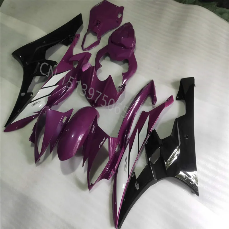 Purple Injection mold Fairing for Yamaha YZF R6 06 07 YZFR6 2006 2007 fairings Body Work Frame Cover Side Panel Mudguard Fender