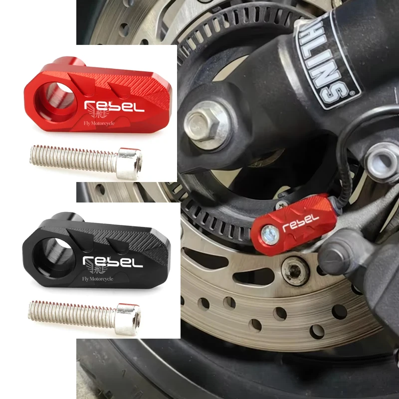 Moto Accessories For HONDA CMX REBEL CMX 500 300 250 CMX300 CMX500X CNC Front Rear Wheel ABS Sensor Protection Guard Cover