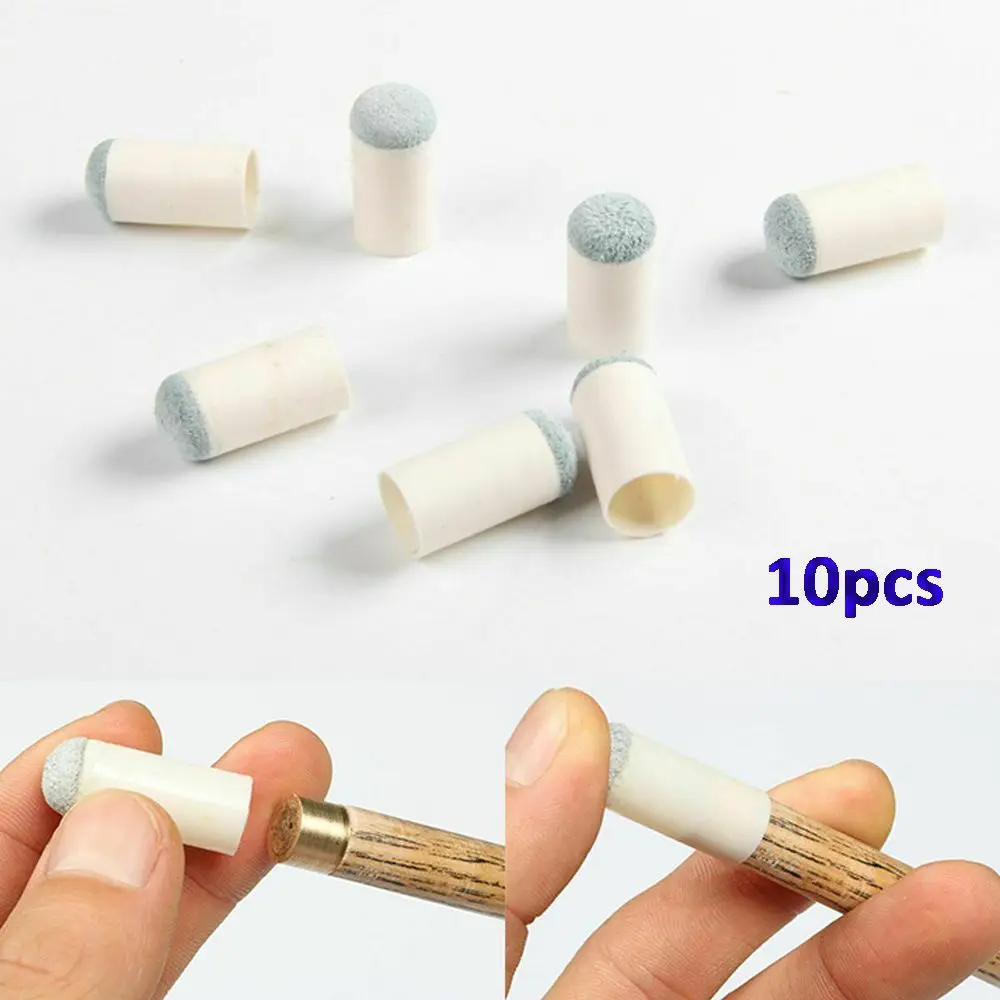 

Scrub Bar Club Supplies Game Slip-On Billiard Accessories Replacement Tips Billiard Cue Head Cover Snooker Tip Protector