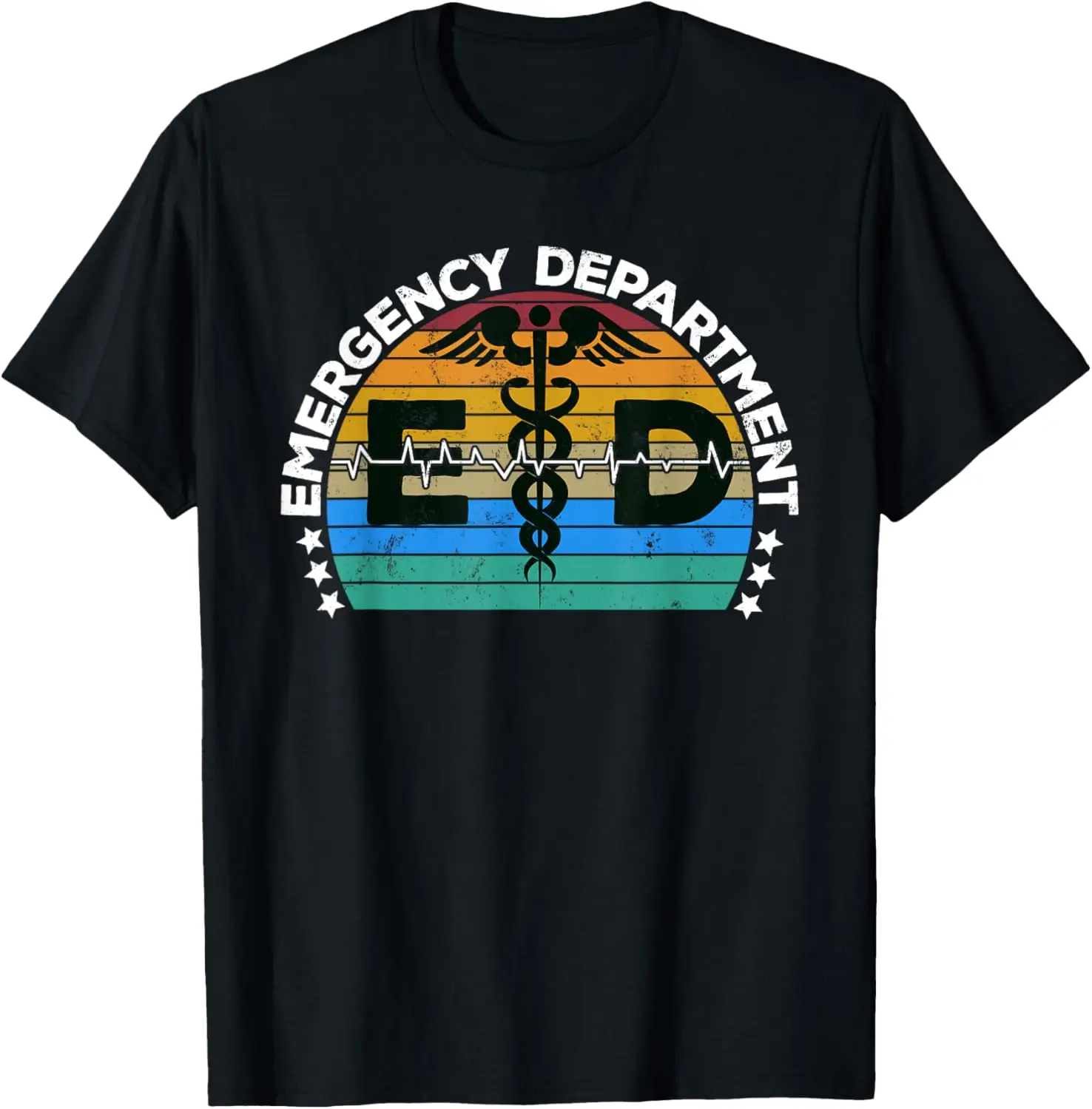 Emergency Department Healthcare Nurses ER Nurse Practitioner T-Shirt