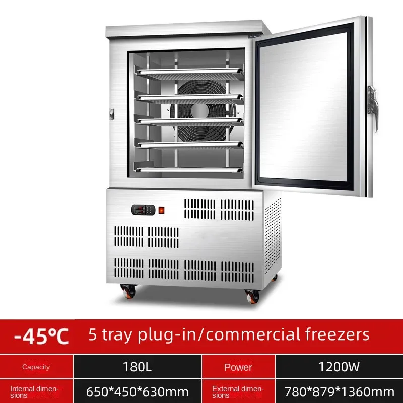 

Freezers Commercial Freezers Low Temperature Quick Freeze Freezers Sea Cucum Raw Cabinet Minus 45 Degrees Large Small