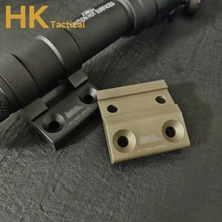 Soporte lateral táctico DD SMR Mlok Keymod Luz de explorador lateral Offset para Surefir M300 M600 Flashlgiht accesorios de Base de luz de arma