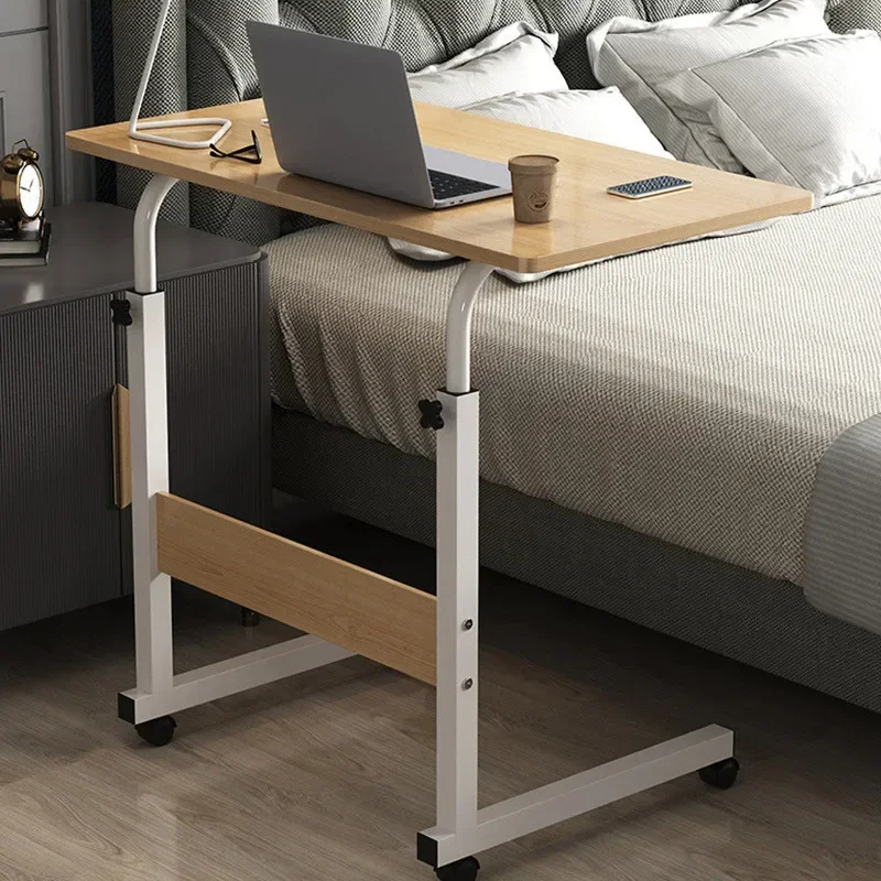 

60*40cm Bedside Lifting Table Lazy Person Table Simple Notebook Bedside Movable Lifting Table For Household Use On Bed