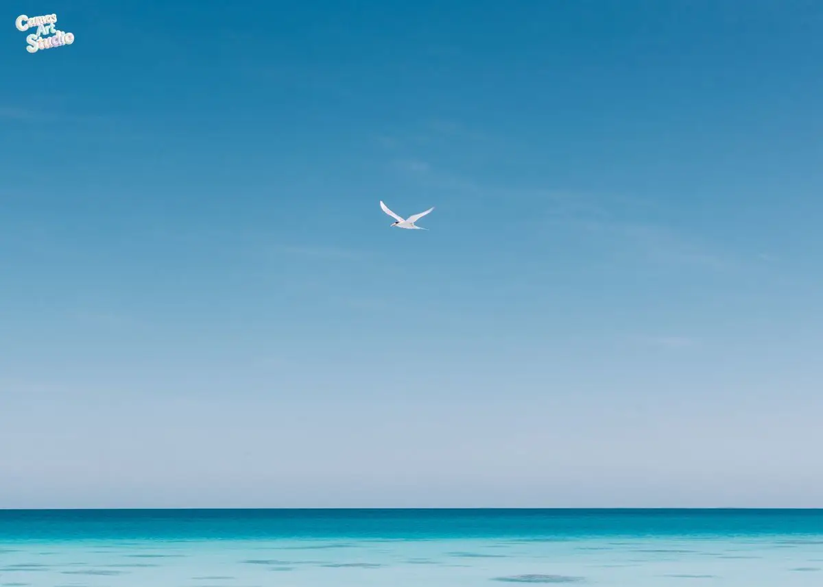 2026 Seascape Poster Modern Bule Sky Sea Beach Ocean View Canvas Painting Print Wall Art Pictures for Living Room Home Decor