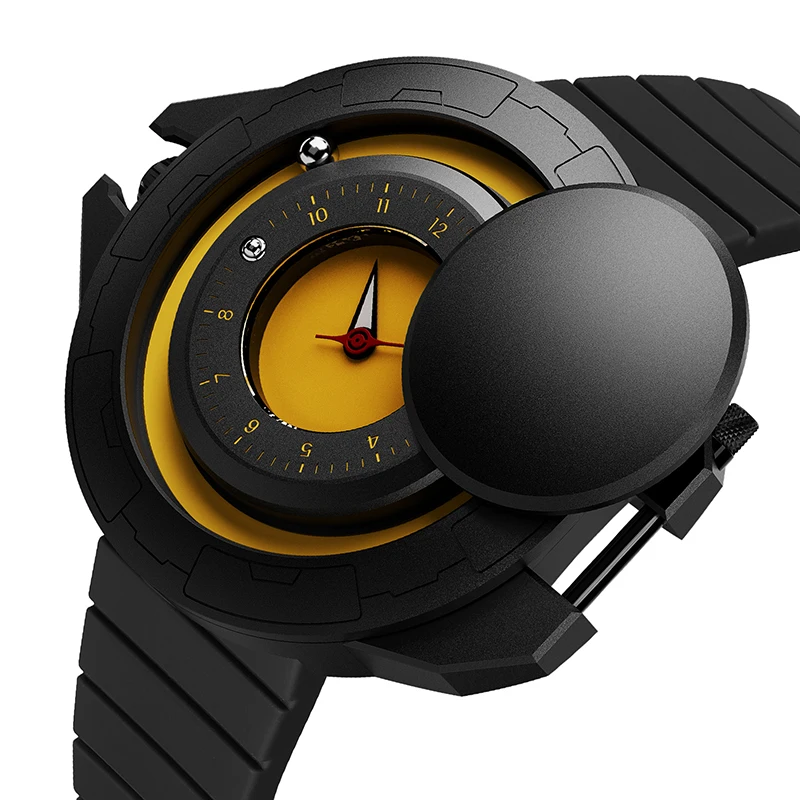Gorman Watch 2077 Cyberpunk pocket watch OEM manufacturer for Luxury watches Magnetic Watch Steel Ball Hands 2026 DG Design