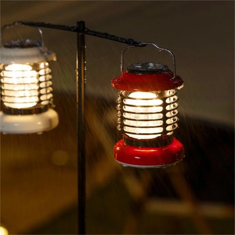 

New Outdoor Camping Lantern with Ultra-long Battery Life LED Hanging Tent Lamp for Ambiance Illumination