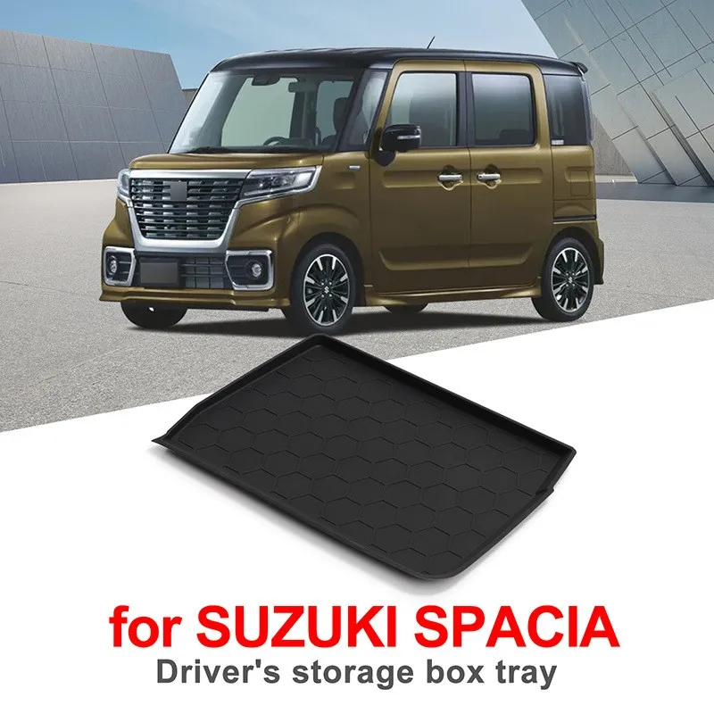 

For 23 Suzuki Spacia Co-pilot Storage Table Tray Main Driver Silicone Pad Mk54 Water Cup Seat Cup Holder Interior Accessories