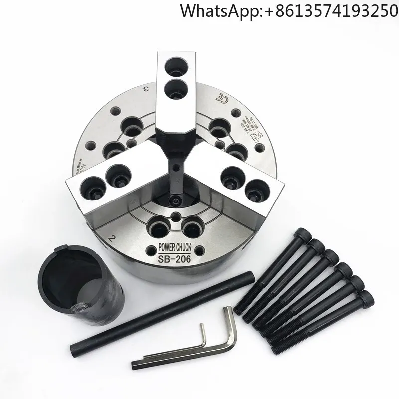 

Hot Sale Hydraulic Chuck for CNC Lathe 3 Jaw Turning Tool 10" Diameter Chuck