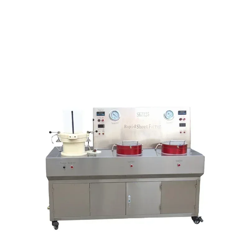 استخدام المختبر صانع الورق اليدوي الأوتوماتيكي لآلة تصنيع الورق اليدوية RAPID-KOETHEN السابقة
