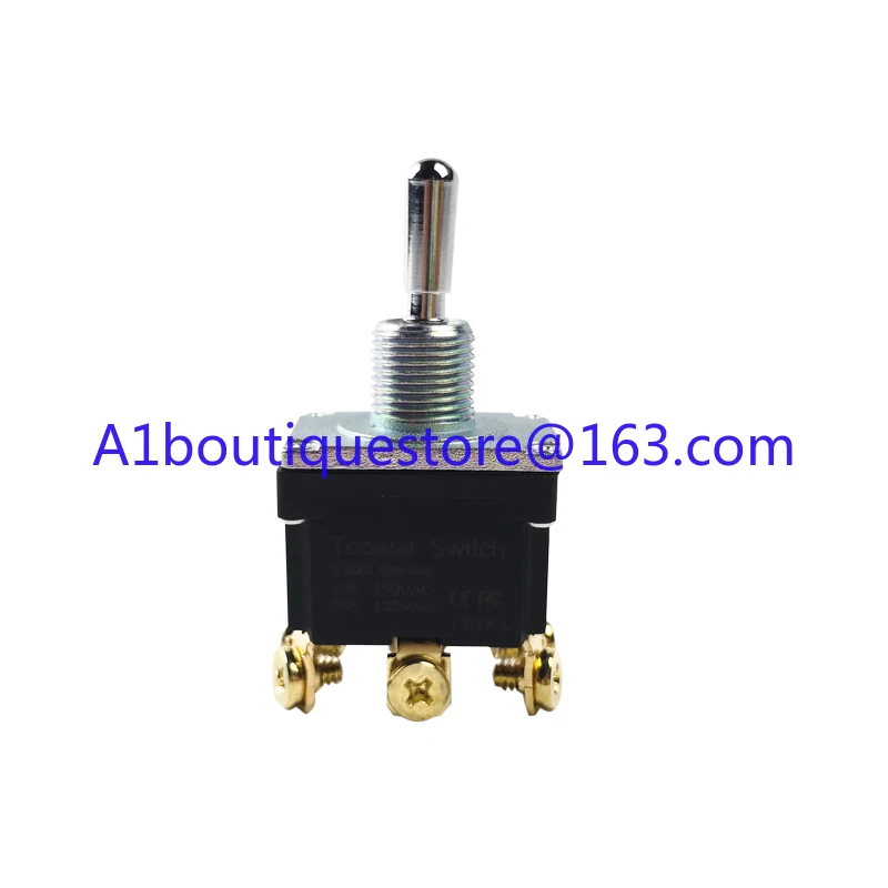 

Three-gear six-pin self-resetting waterproof dial switch (ON) -OFF- (ON) two-gear 6-pin non-resetting button switch