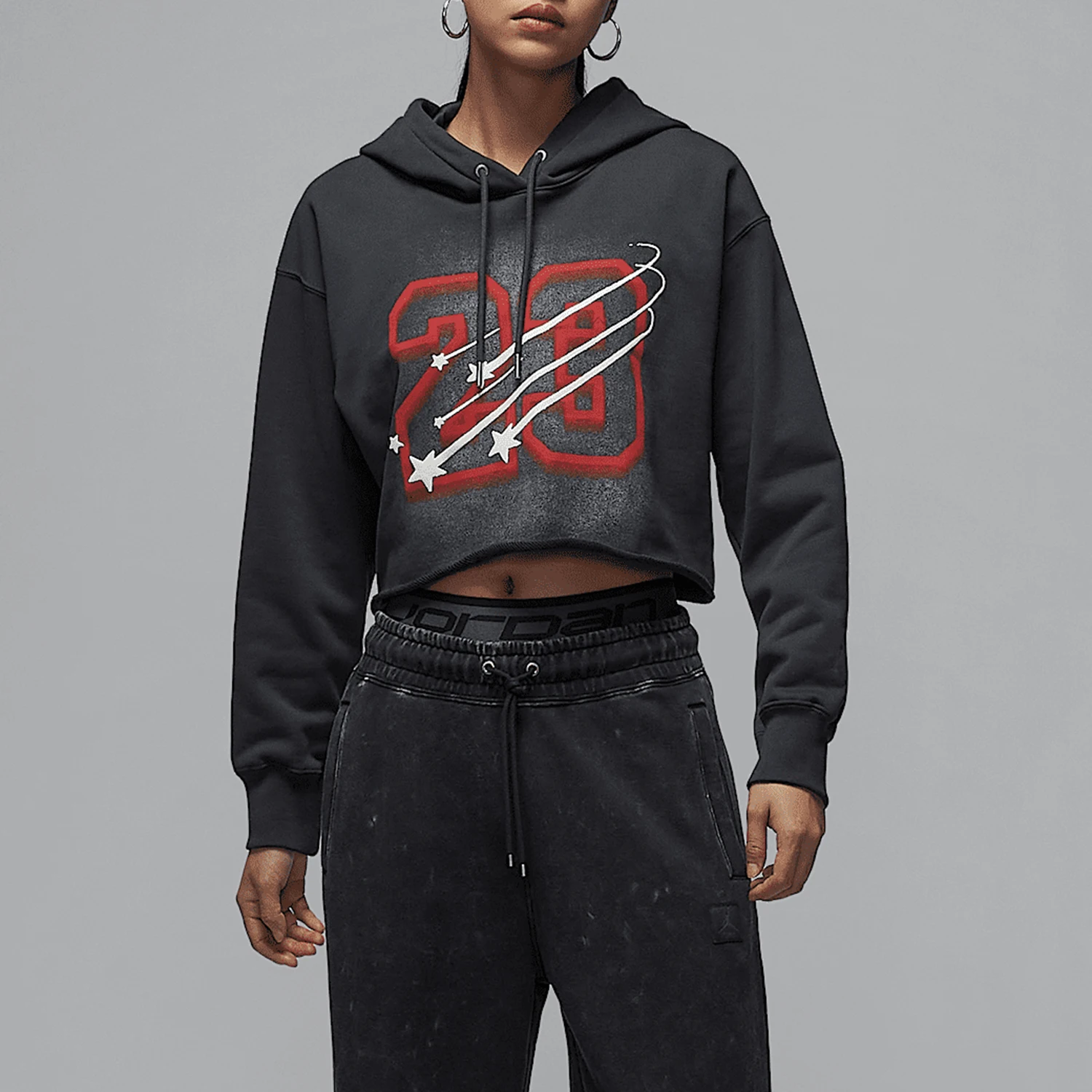 

Nike genuine JORDAN Women's Fashion Hooded Sweatshirt HJ0146-045