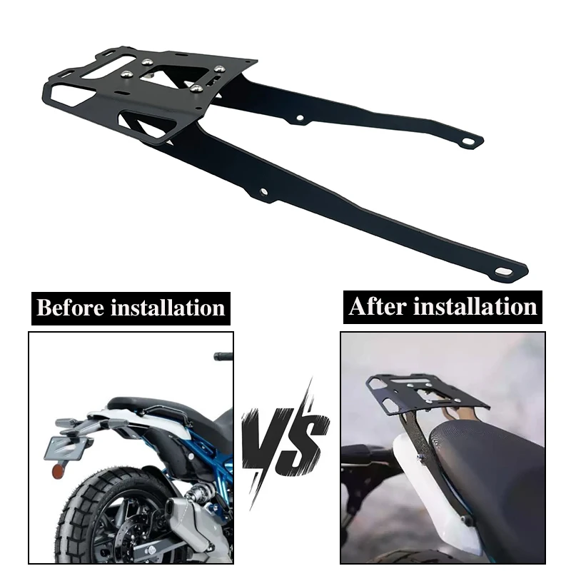 

Новый задний багажник для мотоцикла 2025, аксессуары, багажники, боковой багажник для Guerrilla 450 Guerrilla450 2024 2025-