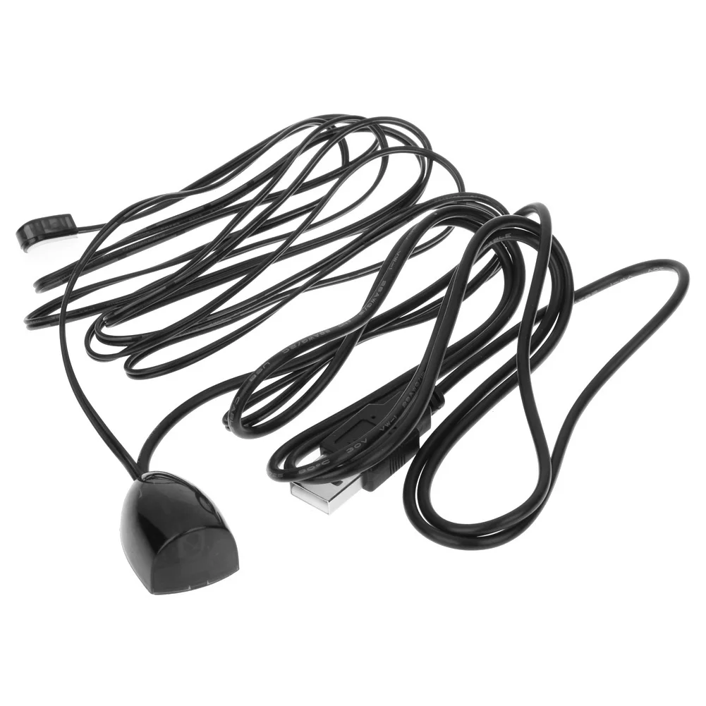 مكرر استقبال USB محول الارسال الأشعة تحت الحمراء IR باعث IR موسع ينطبق على جميع أجهزة التحكم عن بعد #1