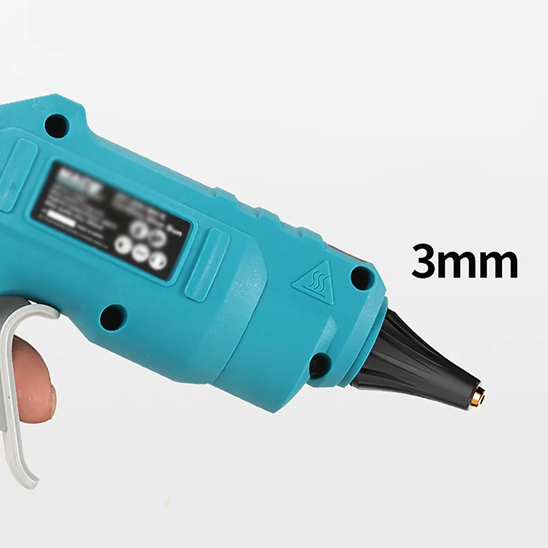 Hot Melt Glue Gun Rechargeable Wireless Lithium Battery Glue Gun With 11mm Glue Sticks Repair Tool Home DIY Tools Hot Glue Gun