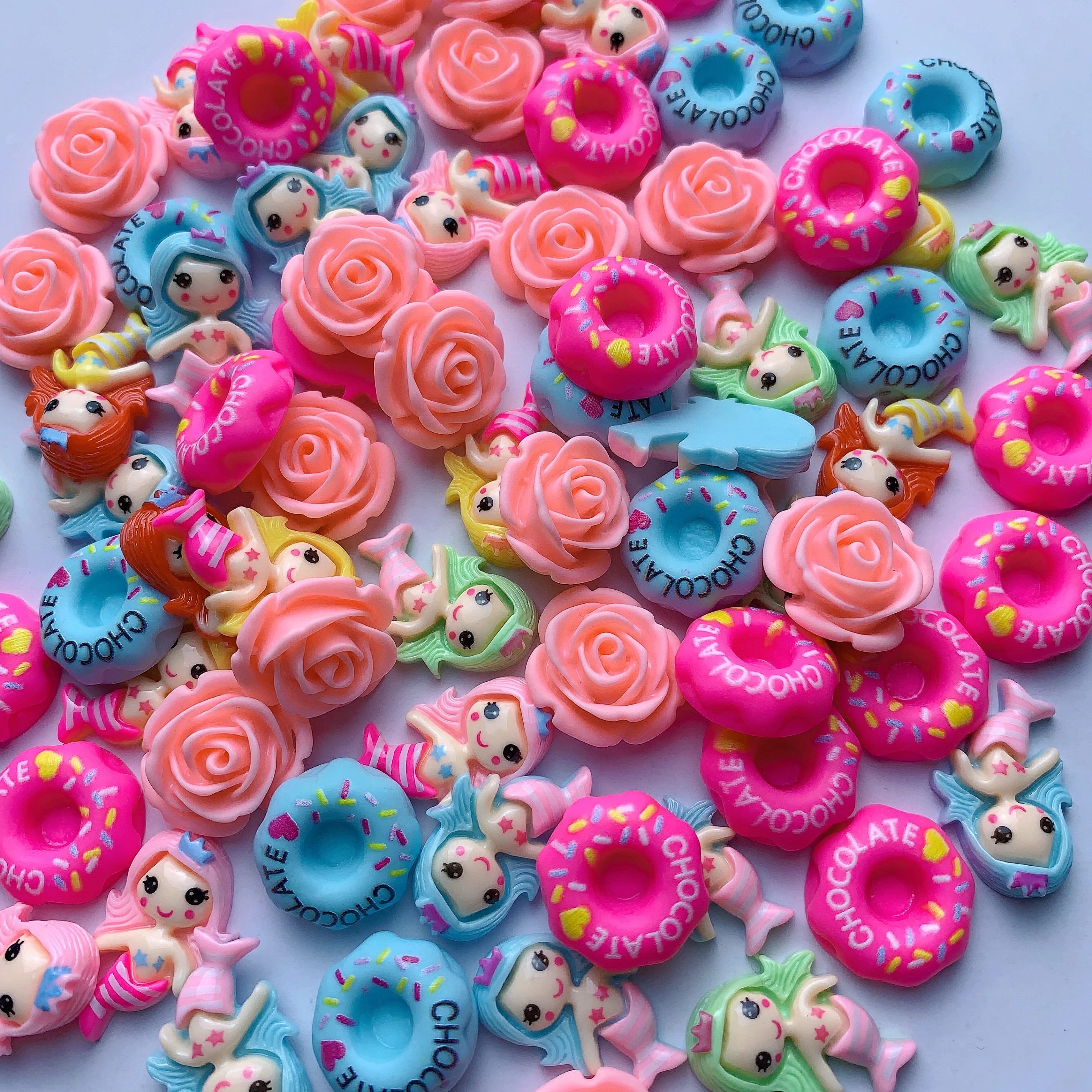 20 Teile/beutel Gemischte Stil Harz Süßigkeiten Keks Lebensmittel Nail art Telefon Fall Haarnadel Kühlschrank Handgemachte DIY Charms Zubehör Dekoration – Detail 38