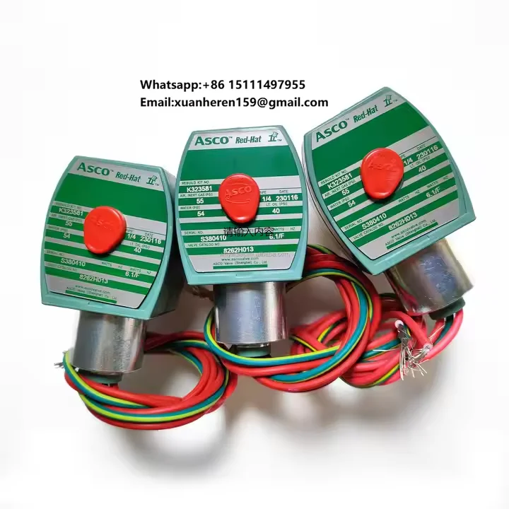 

100% Original ASCO Pneumatic Solenoid Valve EF8320G174 220V 8320G186 220V Spot Inventory Solenoid Operated Valve EF8321G002