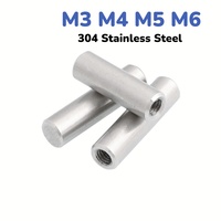 M5 M6 M8 Knurled Cylinder Pin Shaft Pin 304 Stainless Steel Toy Connecting Rod Lock Hinge Pins