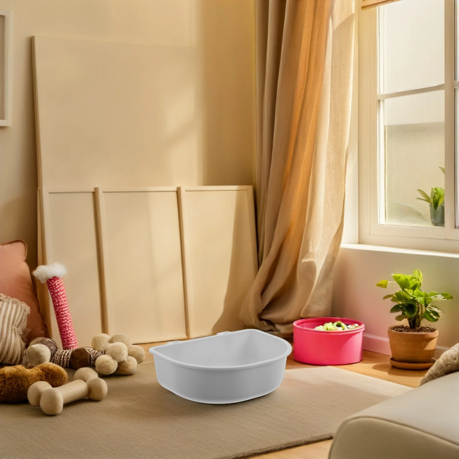 

15Pcs Hanging Dog Bowl for Kennel Cage Crate Food Water Dish Attachable Non-Spill Pet Feeder for Cats Rabbits Ferrets Outdoor