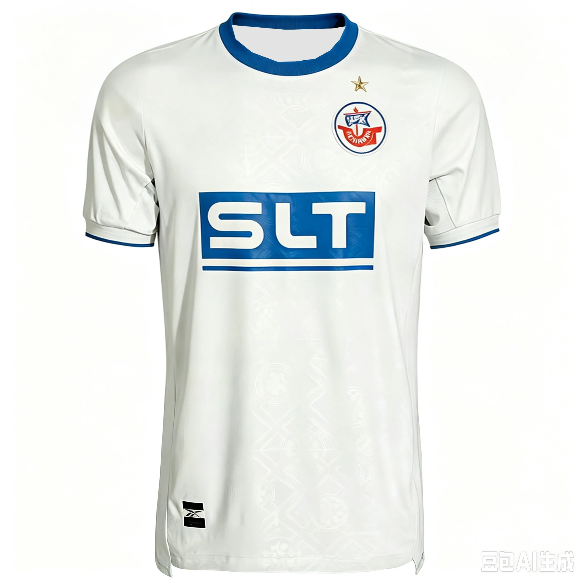 2026 SSV Hansa Rostock 3D-gedrucktes Fußballtrikot Herren Sommer Schnelltrocknendes Kurzarm-T-Shirt Familien-Partnerlook – Detail 3