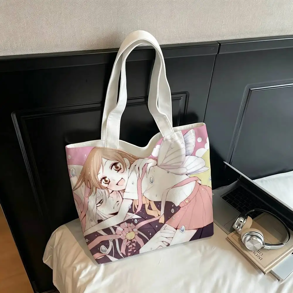 Anime Kamisama Kiss   Printed Canvas Tote Bag Shoulder Bag Commuter Mommy Shopping Bag