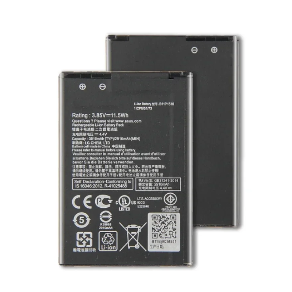 New 3010mAh B11P1510 / C11P1510 Battery For ASUS ZenFone Go TV ZB551KL X013DB Cellphone Bateria + Tracking Number