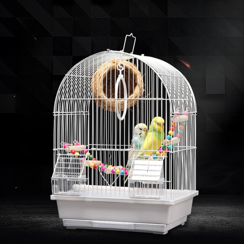 

Canary Cockatiel Accessories Bird Cage Pigeon Garden Bird Cage Canari Loungefly Parrot House Vogelhuisje Furnitures YN50BC