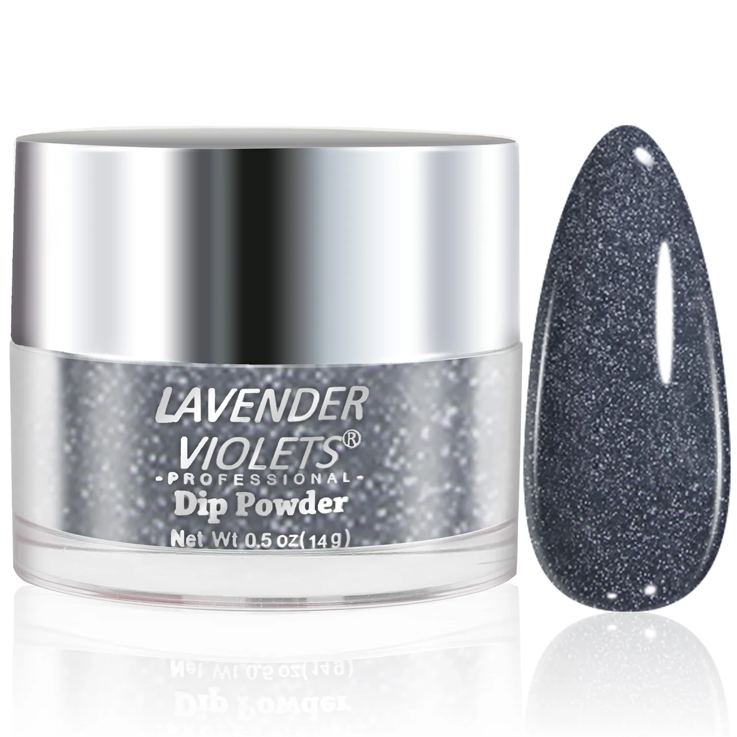    0,5 oz/14 g multi-kleuren dip poeder sprankelende nagel glitter luchtdroge Franse nail art decoratie manicure