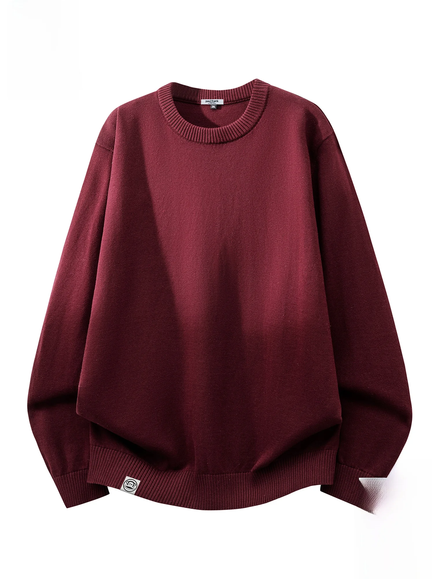 

Мужской вязаный хлопковый свитер Paul Frank с круглым вырезом, повседневный, теплый, зимний, удобный, свободного кроя, модный, цветной