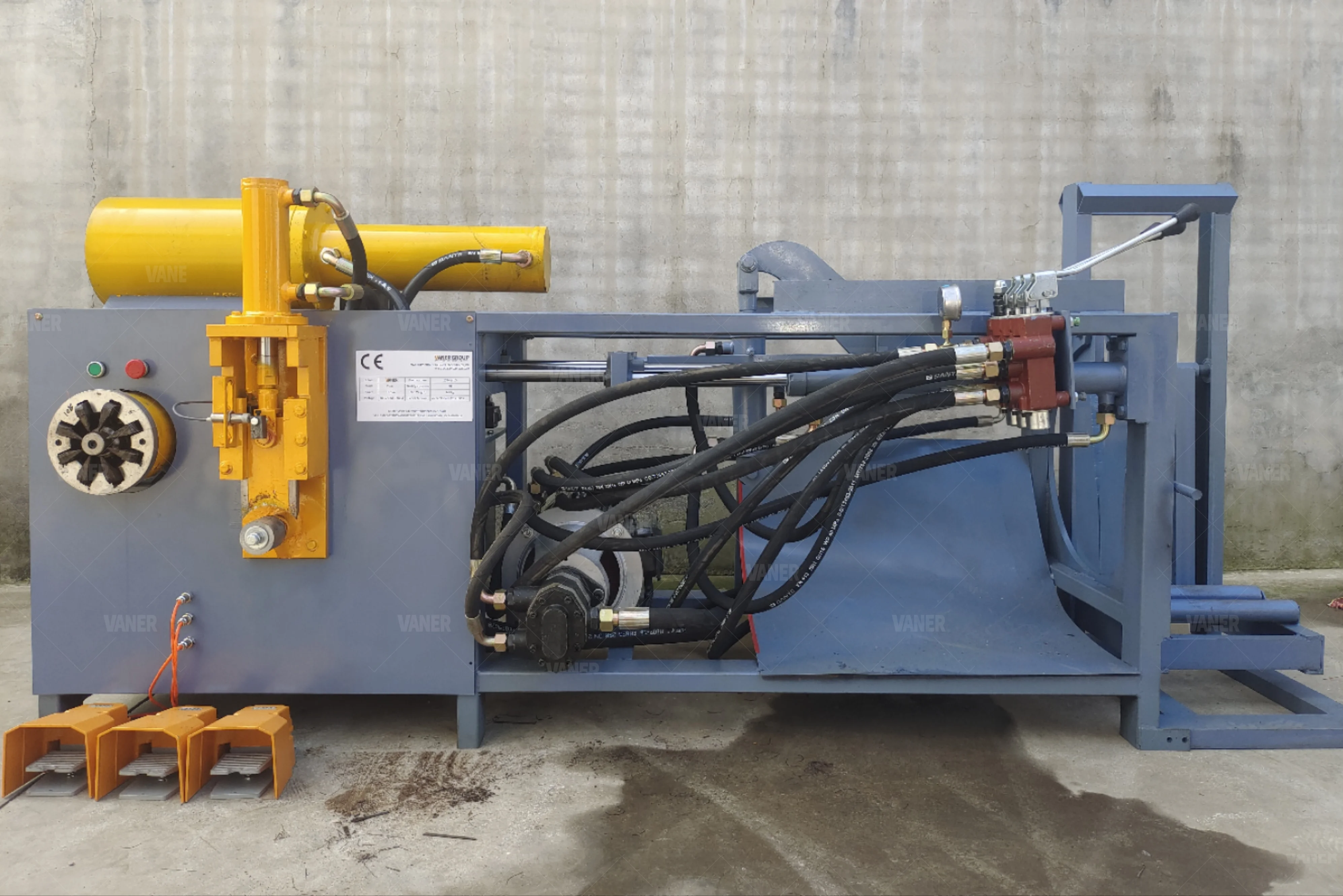 Remove Copper Winding Machine/Electric Motor Scrap Recycling Machine Electric Motor Stator Recycling