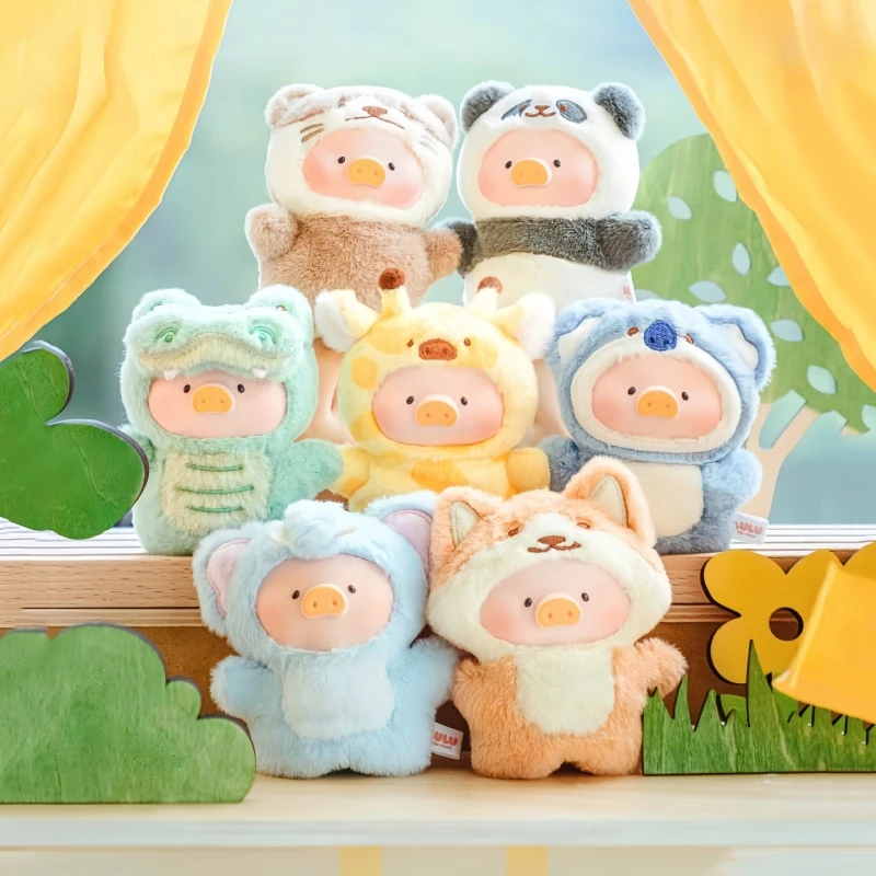 

Hot Selling Genuine Canned Pig Lulu Pig Animal Party Forest Theater Series Blind Box Vinyl Face Pendant Trendy Toy Figurine Gift