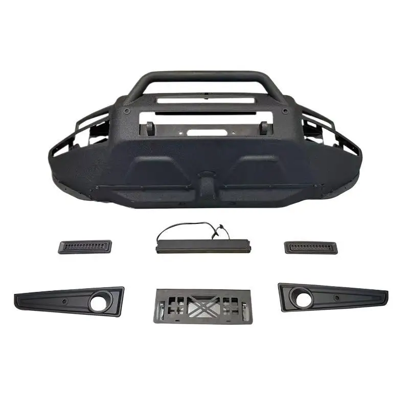 

GIANT Suitable for Land Rover Front Bumper with Lights Land Rover Defender Modified Competition Style Front Bumper