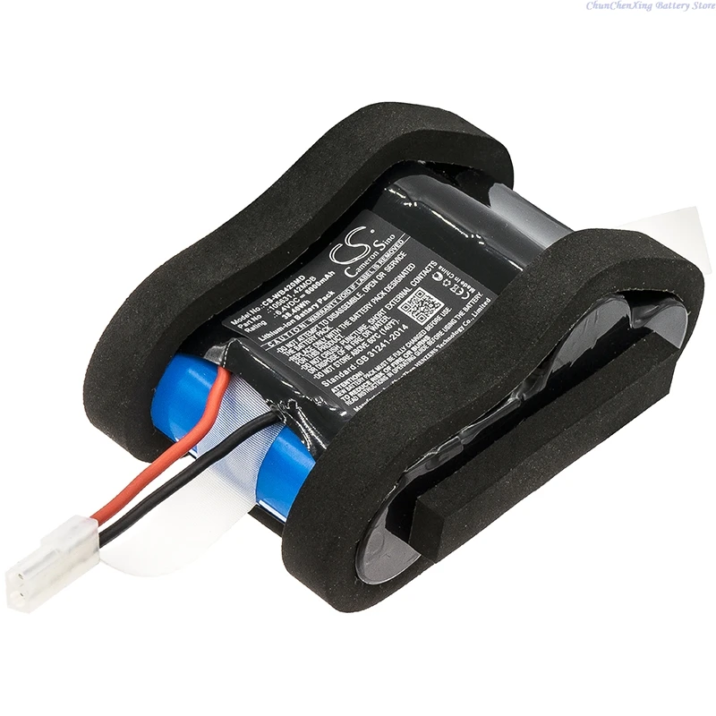 6.4V 6000mAh Medical Battery for Welch-Allyn Spot Vital Signs Monitor,4200B-E1,420TB-E1,42N0B-E1,42NTB-E1,42M0B-E1,42MTB-E1