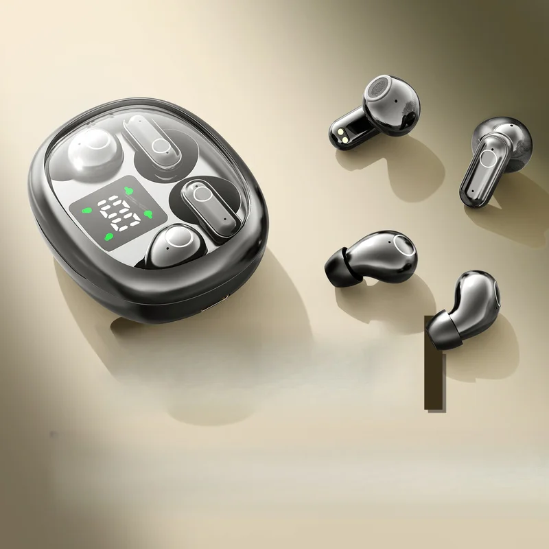 Новые 2 пары Bluetooth-наушников в одной коробке, с шумоподавлением, сверхдолгим сроком службы батареи, беспроводные, скрытые мини-наушники для офиса