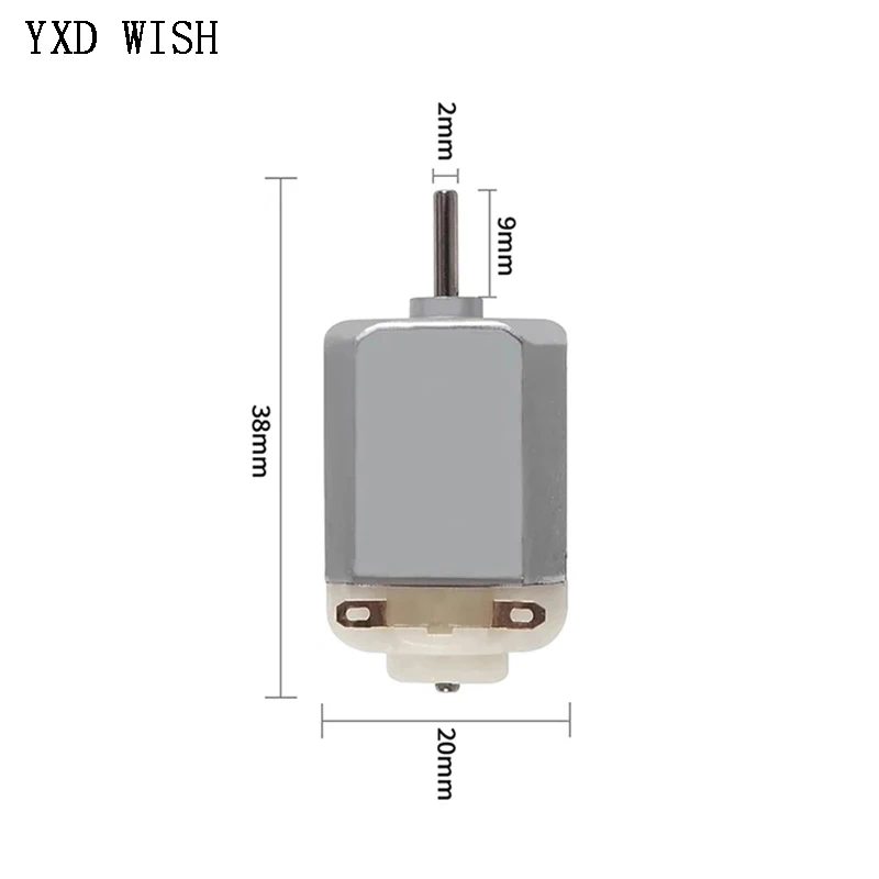 10pcs DC 3V-6V 130 Miniature DC Motor For Electric Toy Car Robot DIY Part Electric Motor Four-wheel Motors DIY Toys Smart Car