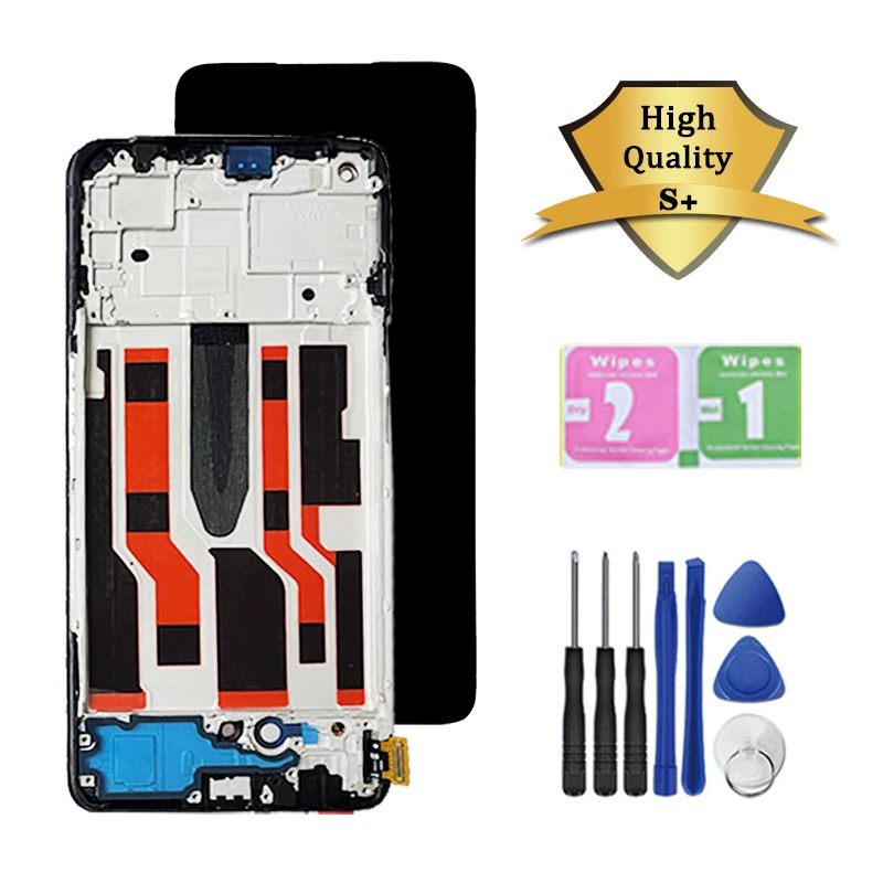 Super AMOLED For Oppo Reno7 Z 5G CPH2343 LCD Display Touch Screen