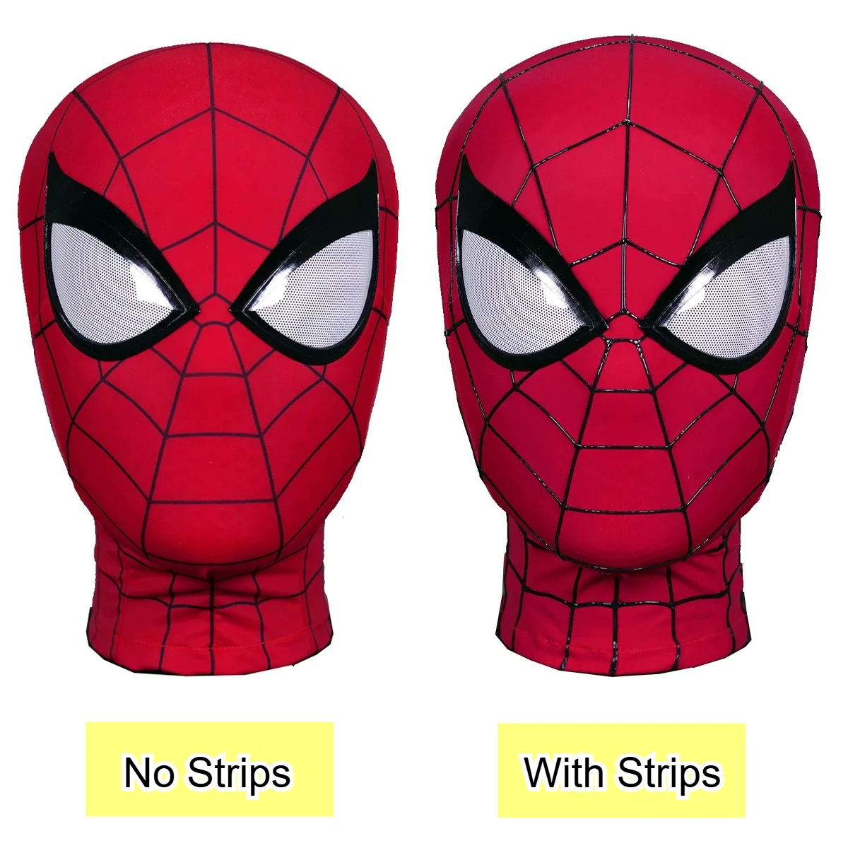 PS4 スパイダーマンマスク フェイスシェルと磁気レンズ付き 1:1 3D