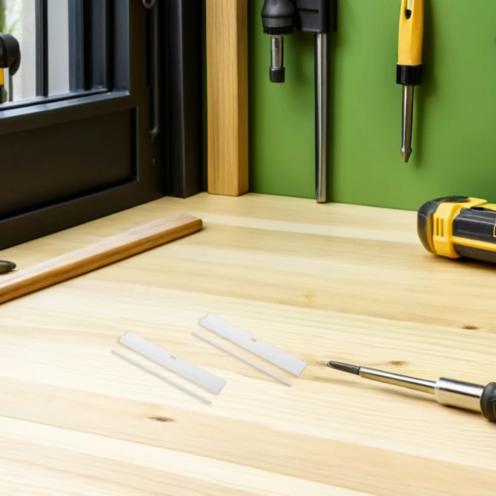 

36pcs Curtain Accessories Vertical Blind Slats Replacement Sturdy Pvc Material Home Office Bedroom Privacy Repair Parts