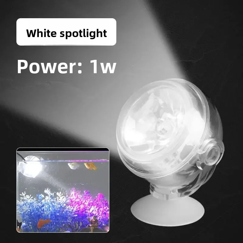 Fish Tank Spotlights Color Changing Led Aquarium Light Colorful Gradient Decorative Lamps Usb Waterproof Diving Color Lights