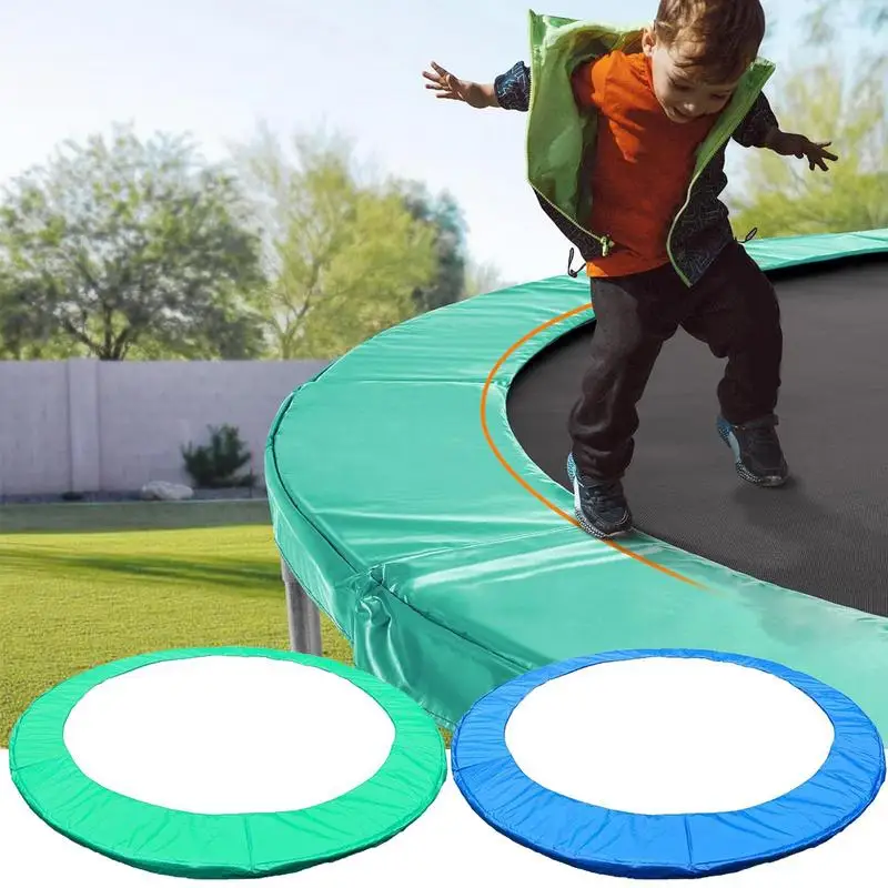 

Trampoline Padding Replacement UV-resistant Safety Spring Cover No Holes For Pole Round Anti-collision Trampoline Accessories