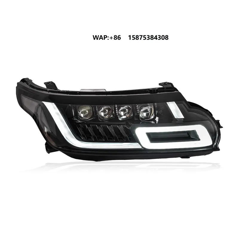 

LED Headlight Assembly for Land Range Rover Sport 2014-2017 DRL Sequential Turn Signal High Low Beam