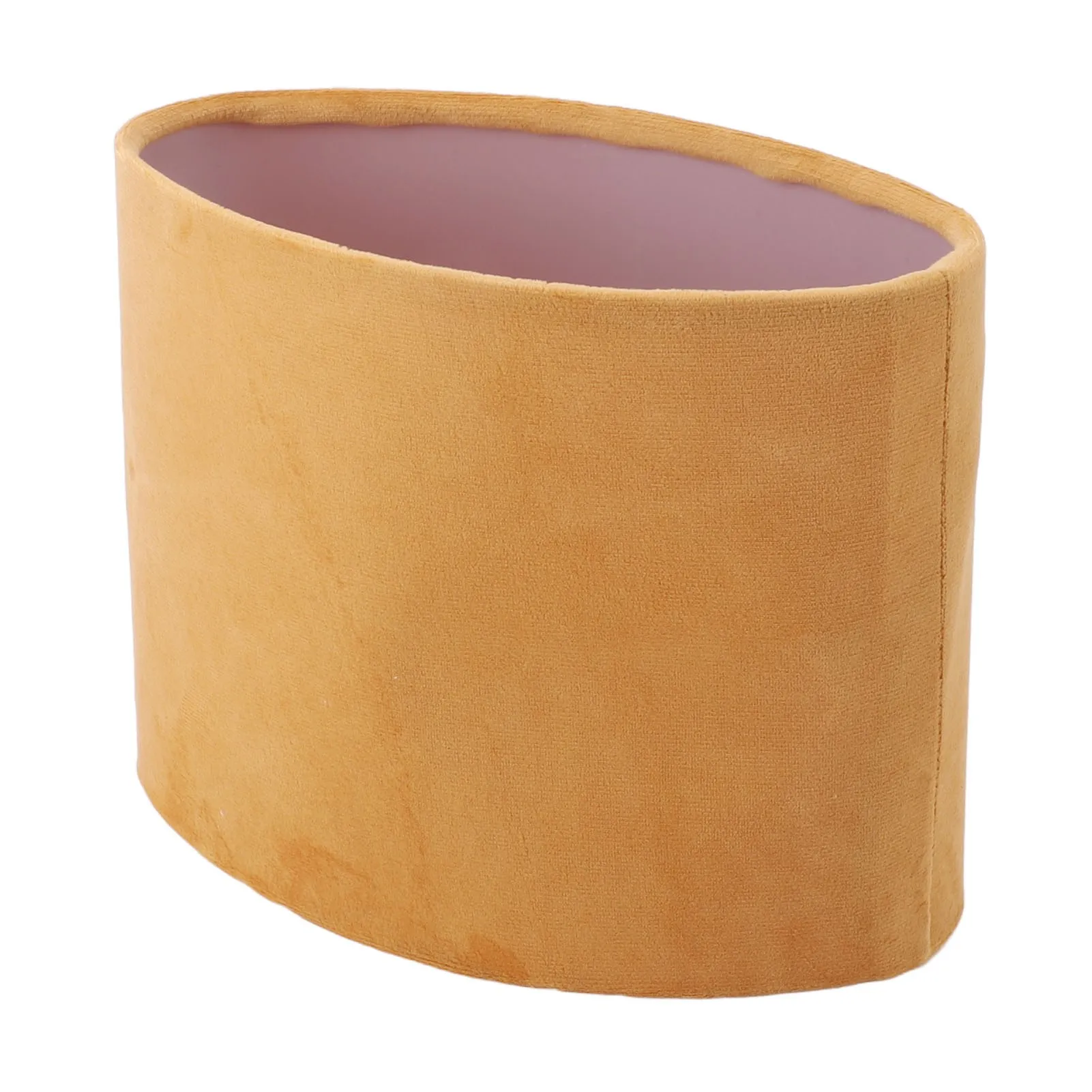 Oval Lamp Shade Cloth Lampshade E27 E14 Universal Use Modern Lamp Cover for Table Floor Lamp Gold