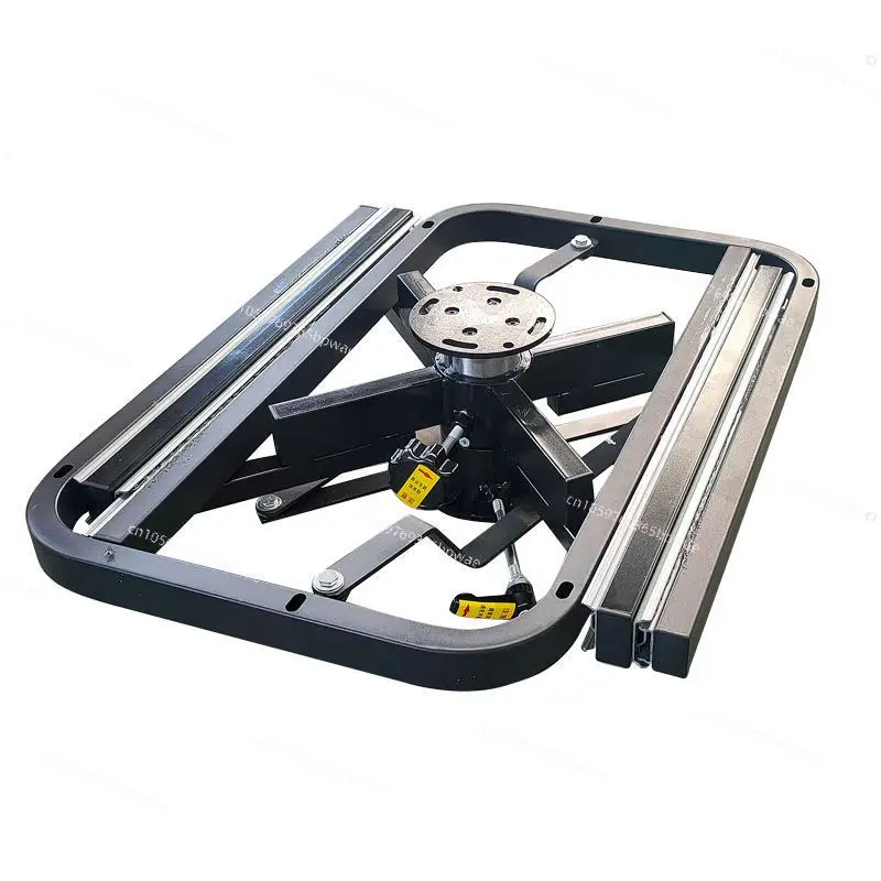 Telescopic Dining Table Slide Rail, Swivel Table Track for Square & Round Table Multifunctional Rack Accessories