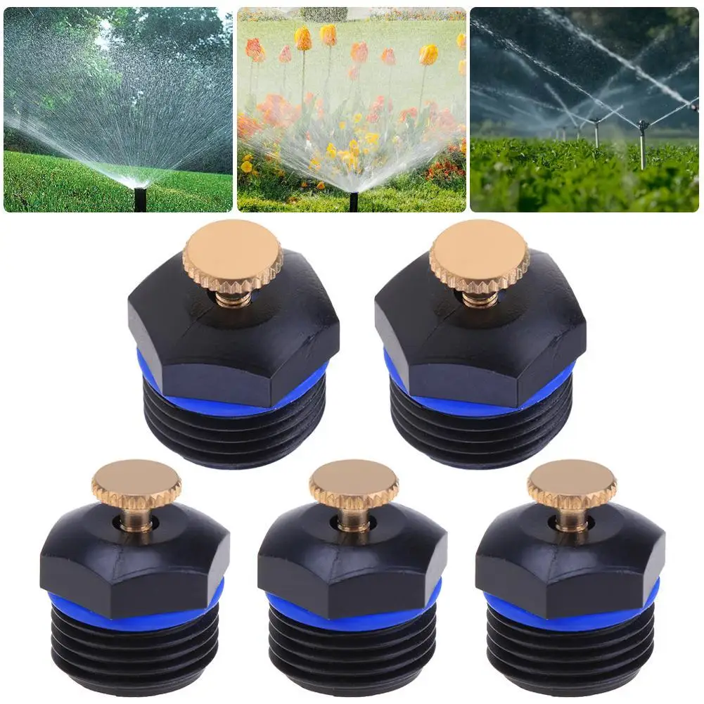 1/2 Inch DN15 Thread Garden Sprinkler Reusable Plastic Watering Sprinkler Head for Garden Law Grass Yard Irrigation Supplies