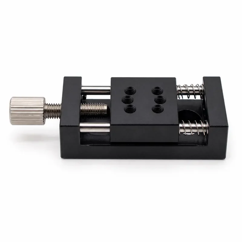 X Axis Linear Stage 10mm Stroke Fine Tuning Precision Mini Sliding Table Micro Manual Translation Platform for Experiment