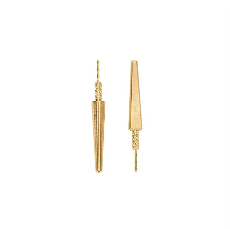 Dentals Lab Brass Dowel Stick Pins With Spike Pitch Brass Pin For Plaster Stone Die Model Work 1000 pieces per bag