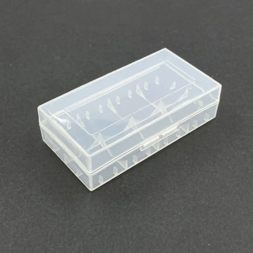 Plastic Battery Storage Box Organizer For AA AAA Battery Holder Transparent Case Protective Container Home Tool Organizer